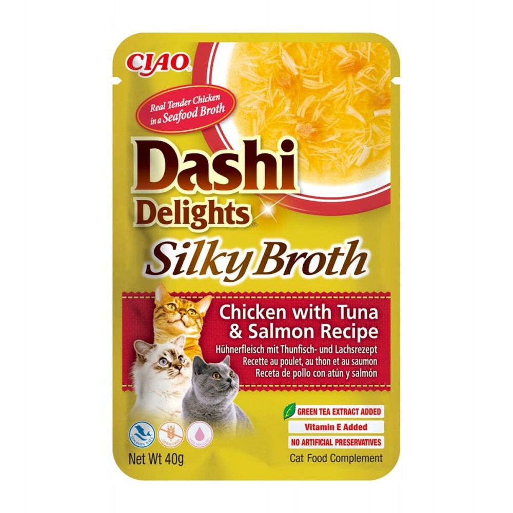 Collation pour Chat Inaba Dashi Delights Silky Broth Poulet 40 g