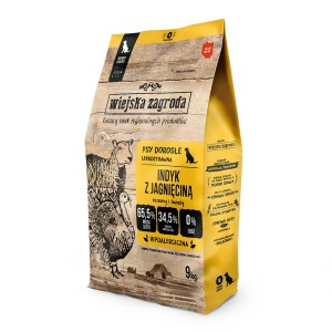 Futter WIEJSKA ZAGRODA Turkey with lamb M Truthahn 9 kg