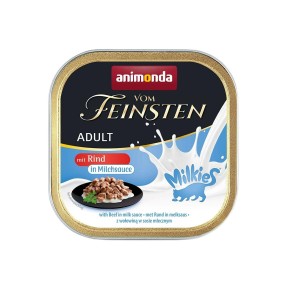 Aliments pour chat Animonda Vom Feinsten Adult Milkies Beef Viande de bœuf 100 g