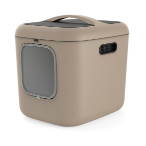 Katzentoilette Rotho Biala XL Cappuccino Kunststoff