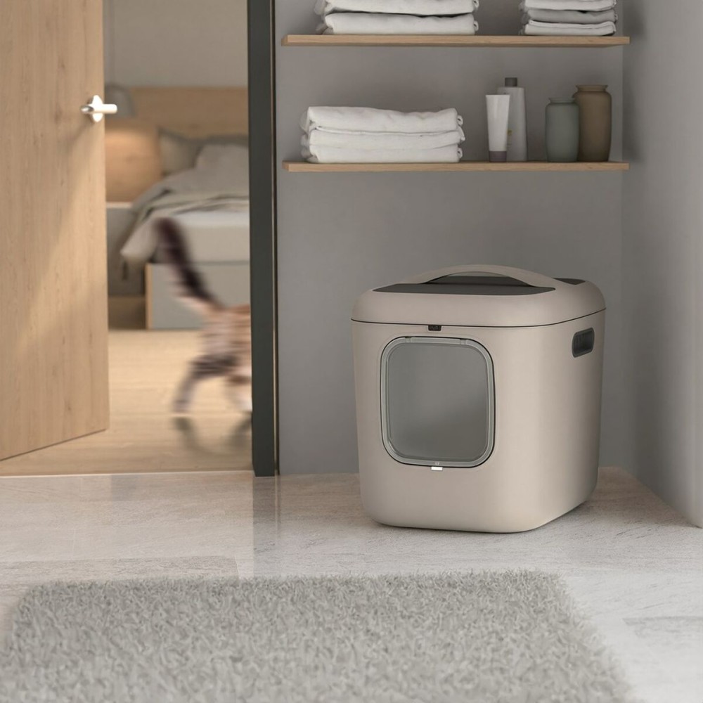 Katzentoilette Rotho Biala XL Cappuccino Kunststoff