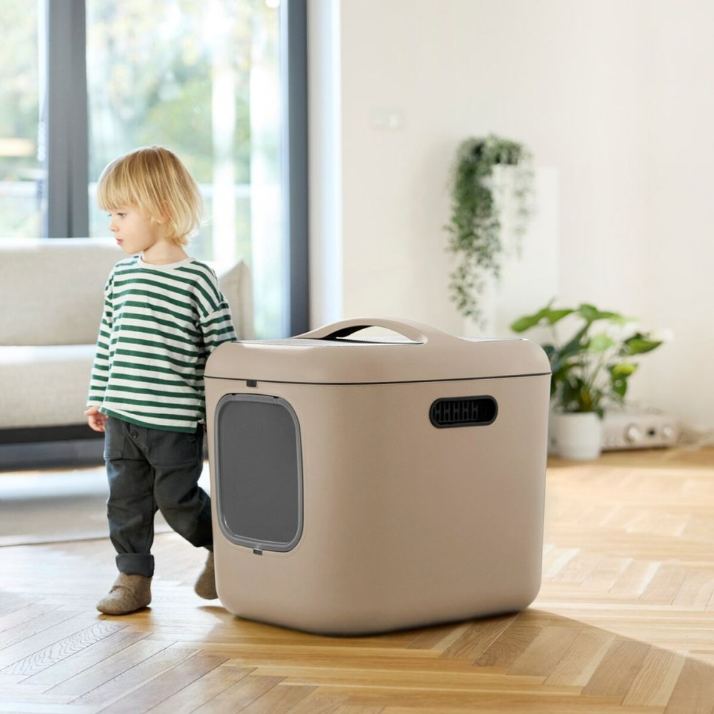 Katzentoilette Rotho Biala XL Cappuccino Kunststoff