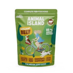 Futter ANIMAL ISLAND Beef Huhn 1 kg