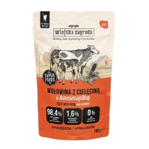 Katzenfutter WIEJSKA ZAGRODA Rind und Kalbfleisch 100 g