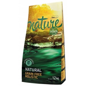 Futter Nature Grain Free Holistic Salmón Lachsfarben 12 kg