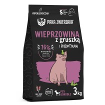 Fodder Paka Zwierzaka Pork with pear S Pig 3 Kg