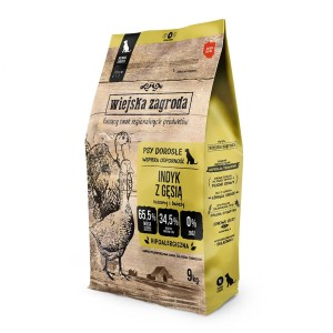 Futter WIEJSKA ZAGRODA Turkey with goose M Truthahn 9 kg