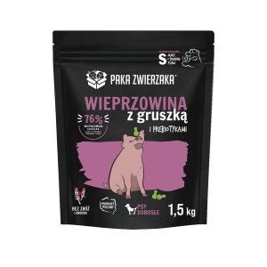Futter Paka Zwierzaka Pork with pear S Schwein 1,5 Kg