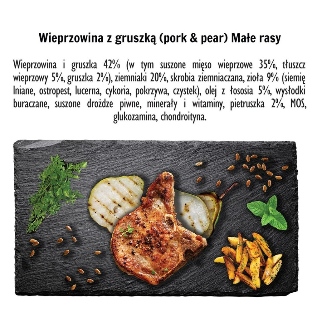 Futter Paka Zwierzaka Pork with pear S Schwein 1,5 Kg