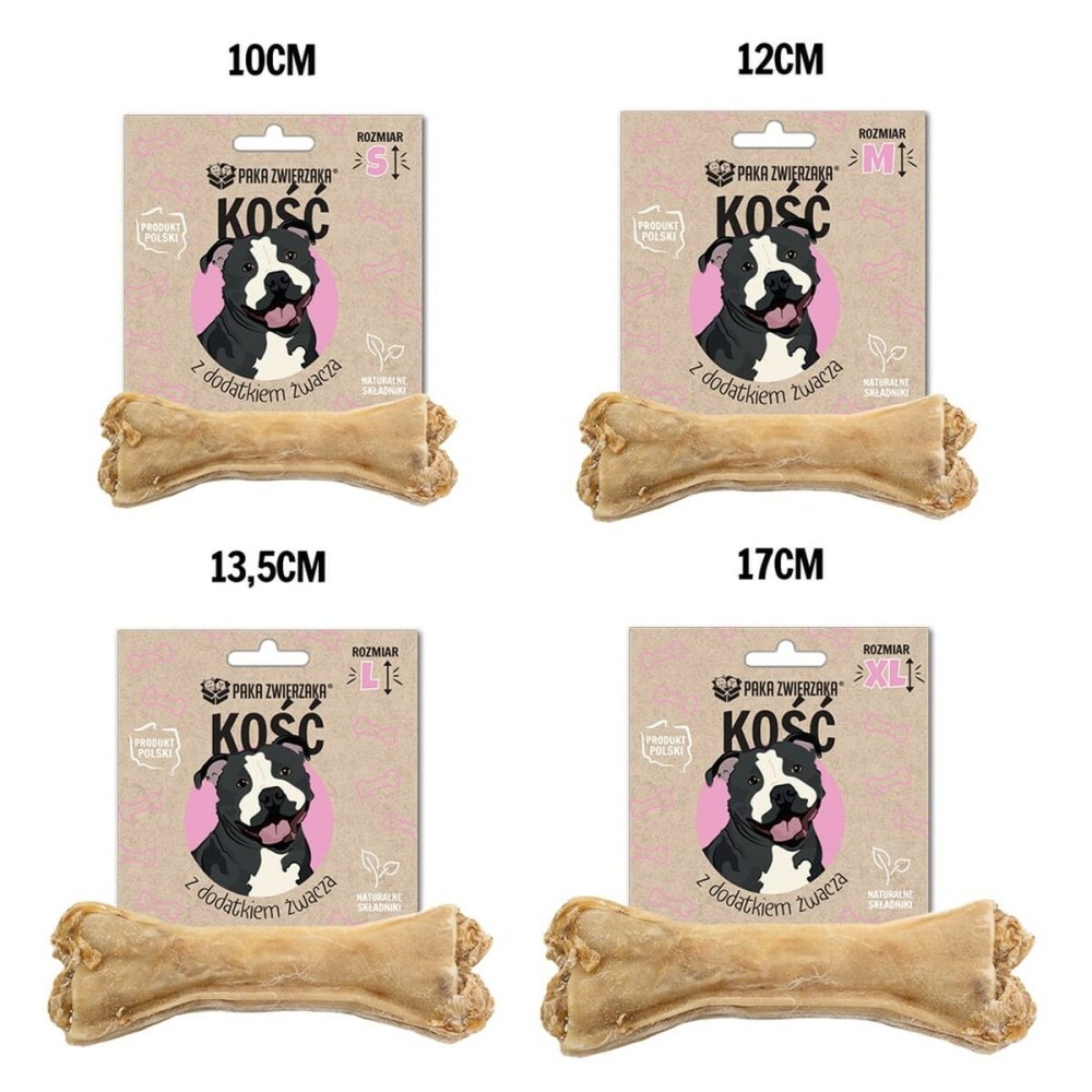 Hundesnack Paka Zwierzaka Bone with tripe additive S 10 cm Rind und Kalbfleisch 35 g