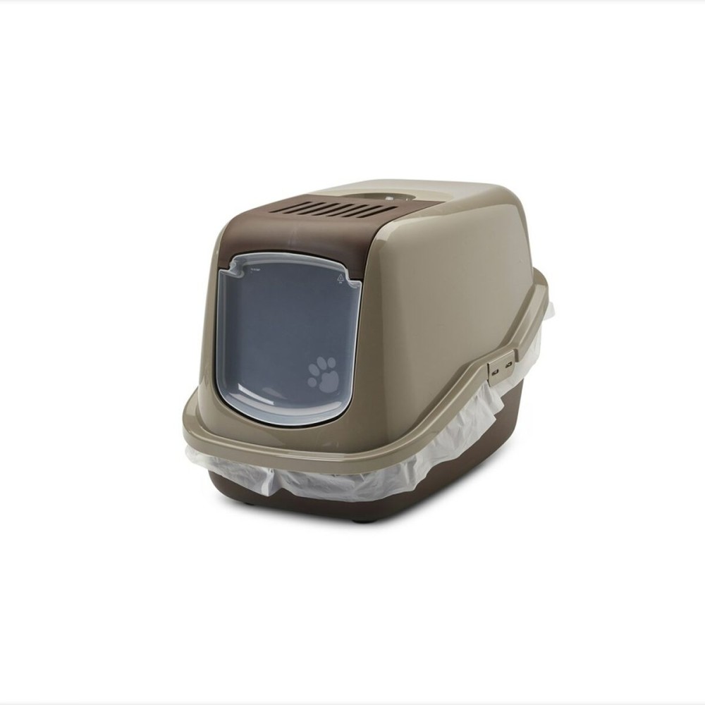 Bac à litière pour chats Savic Nestor Gris Bronze Plastique