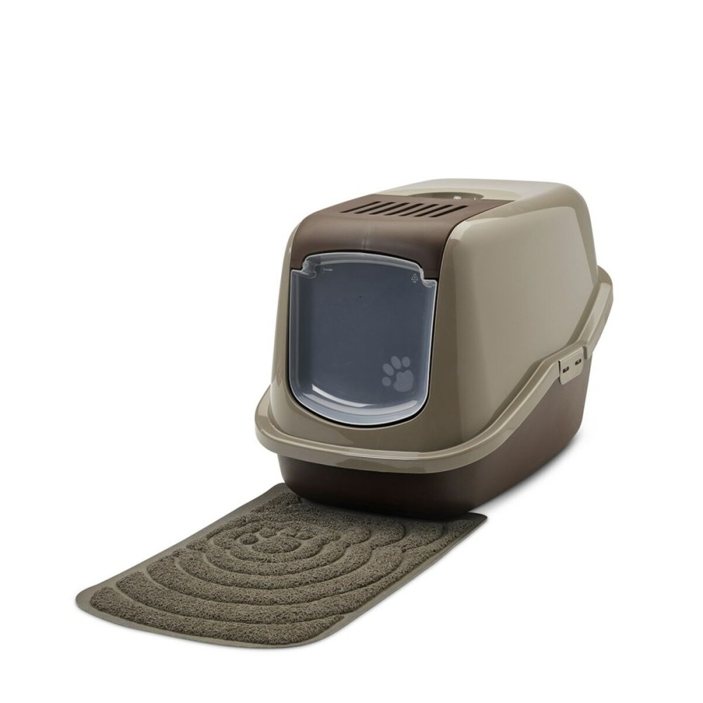 Bac à litière pour chats Savic Nestor Gris Bronze Plastique