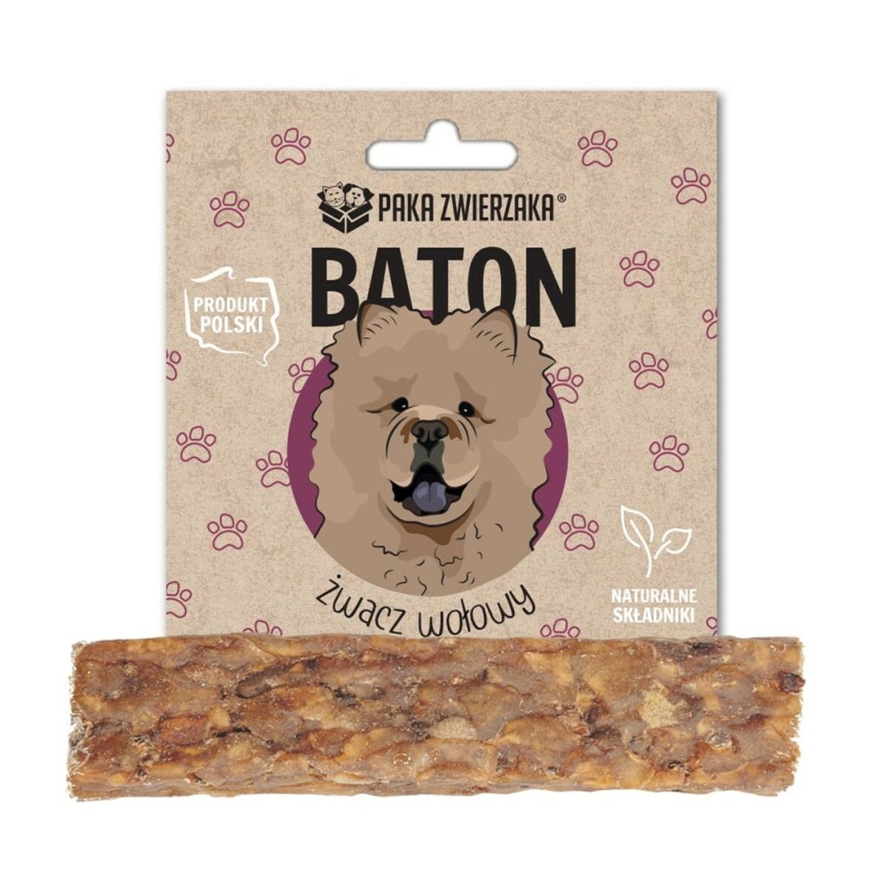 Snack pour chiens Paka Zwierzaka Beef rumen Bar 12 cm Viande de bœuf 35 g