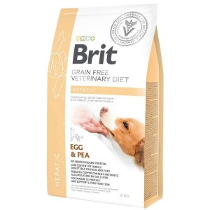 Futter Brit Grain Free Veterinary Diet Hepatic Egg&Pea 2 Kg