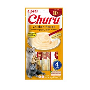 Snack for Cats Inaba Churu Senior Chicken Recipe Chicken