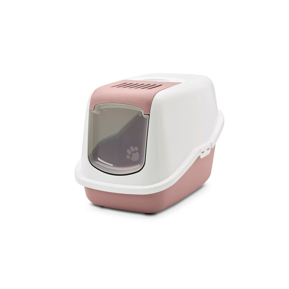 Cat Litter Box Savic Nestor White Plastic