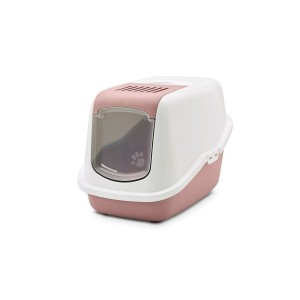 Cat Litter Box Savic Nestor White Plastic