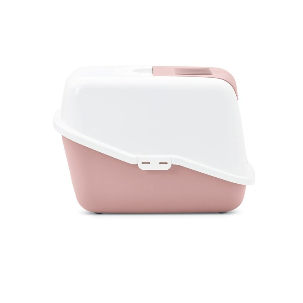 Cat Litter Box Savic Nestor White Plastic