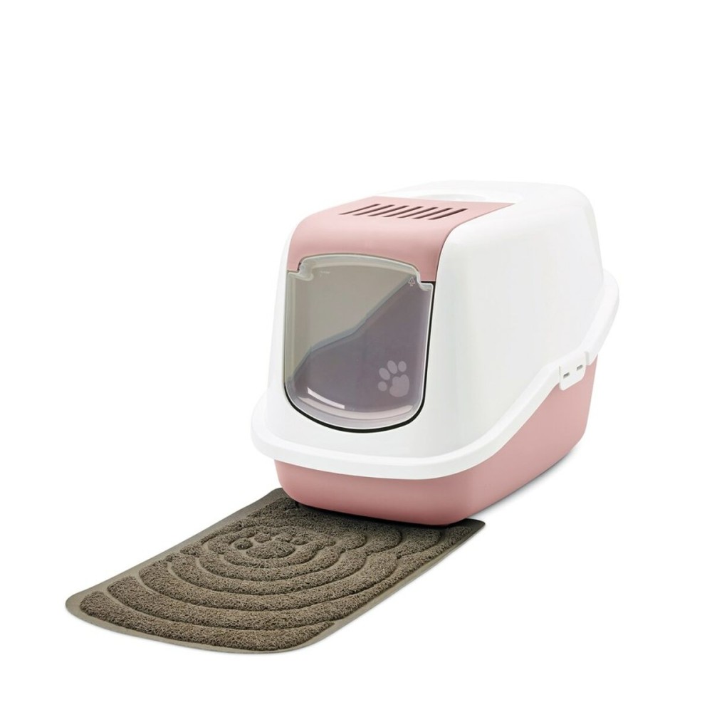 Cat Litter Box Savic Nestor White Plastic