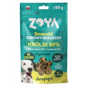 Snack pour chiens Zoya Healthy tummy Rabbit Lapin 80 g
