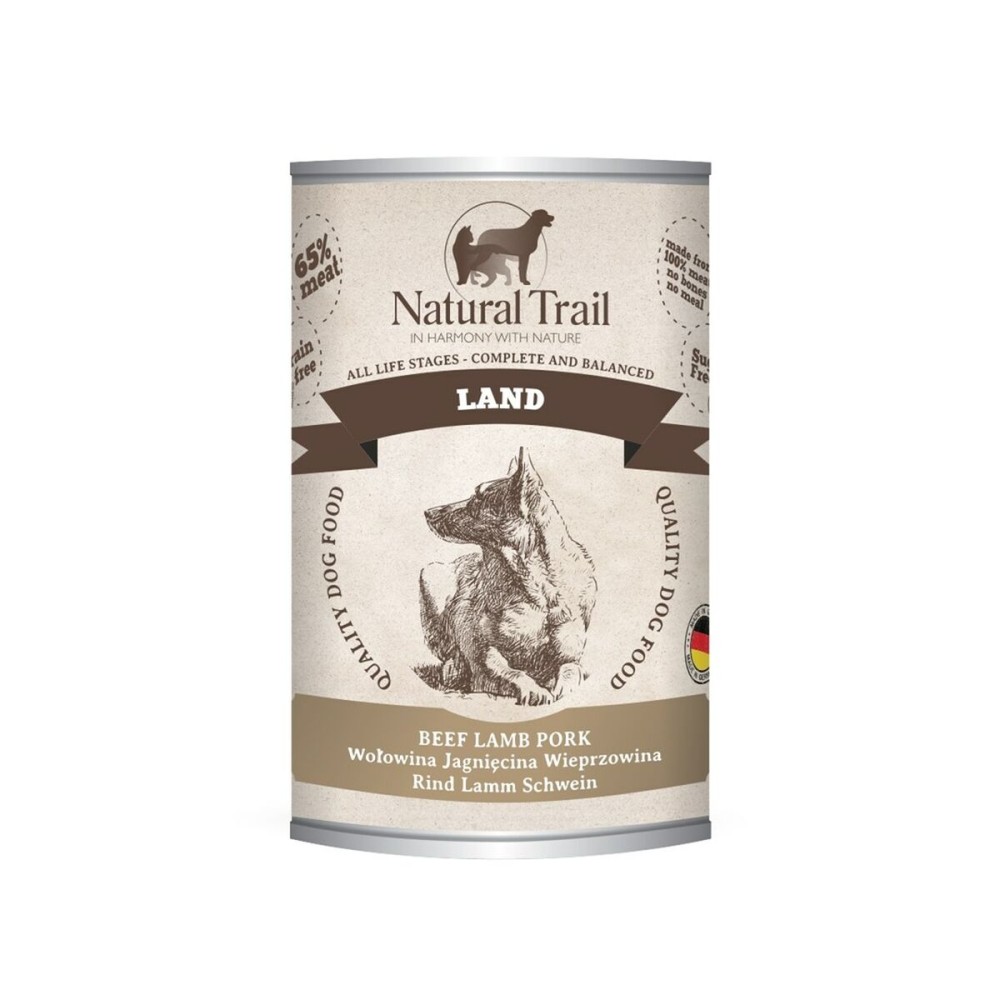Nassfutter NATURAL TRAIL Rind und Kalbfleisch 400 g