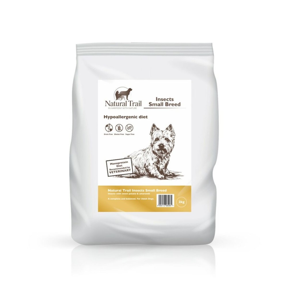 Nourriture NATURAL TRAIL Insect Small Breed Dieta Hipoalergénica 1,5 Kg