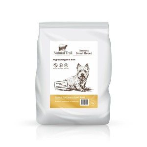 Futter NATURAL TRAIL Insect Small Breed Dieta Hipoalergénica 1,5 Kg