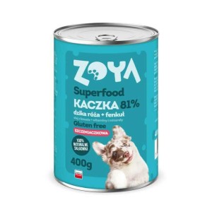 Nassfutter Zoya Superfood Puppy Duck 400 g