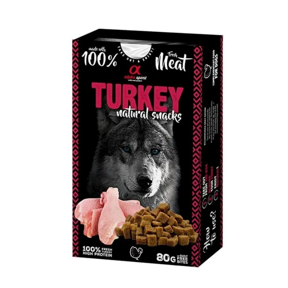 Snack für Katze Alpha Spirit Truthahn