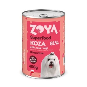 Wet food Zoya Superfood Goat 400 g