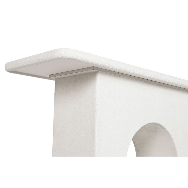 Console Home ESPRIT Jaune Blanc Sapin Bois MDF 120 x 40 x 80 cm