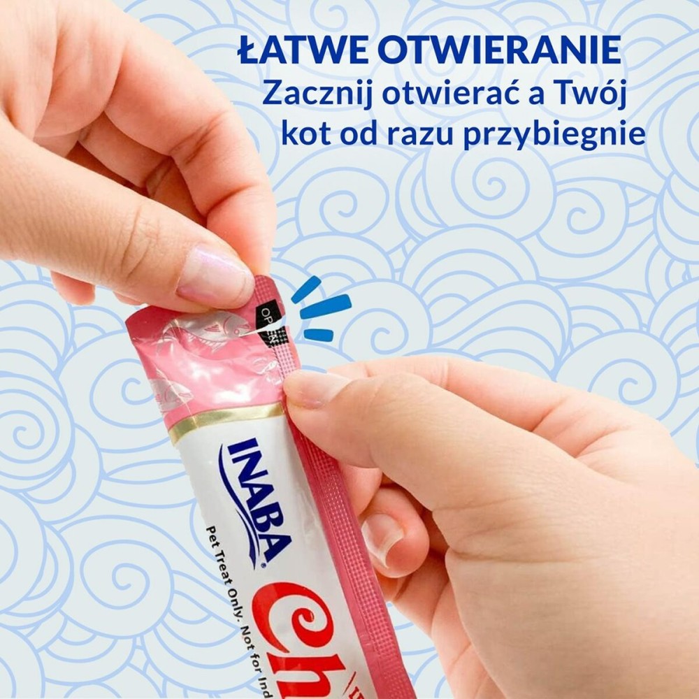 Snack für Katze Inaba Fisch