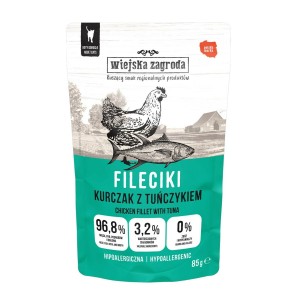 Cat food WIEJSKA ZAGRODA Chicken 85 g