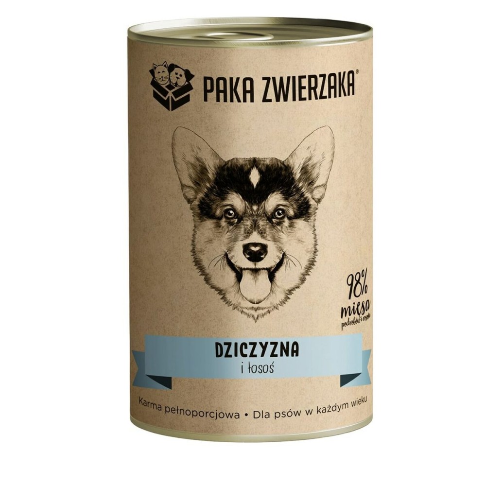 Nassfutter Paka Zwierzaka Hirsch 400 g