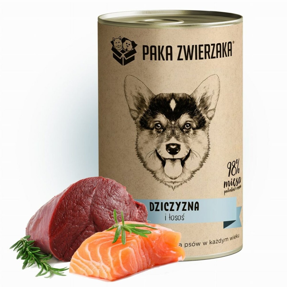 Nassfutter Paka Zwierzaka Hirsch 400 g