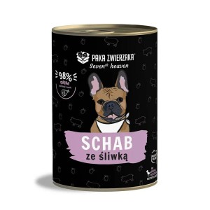 Nassfutter Paka Zwierzaka Seventh Heaven Pork with plum Schwein 400 g