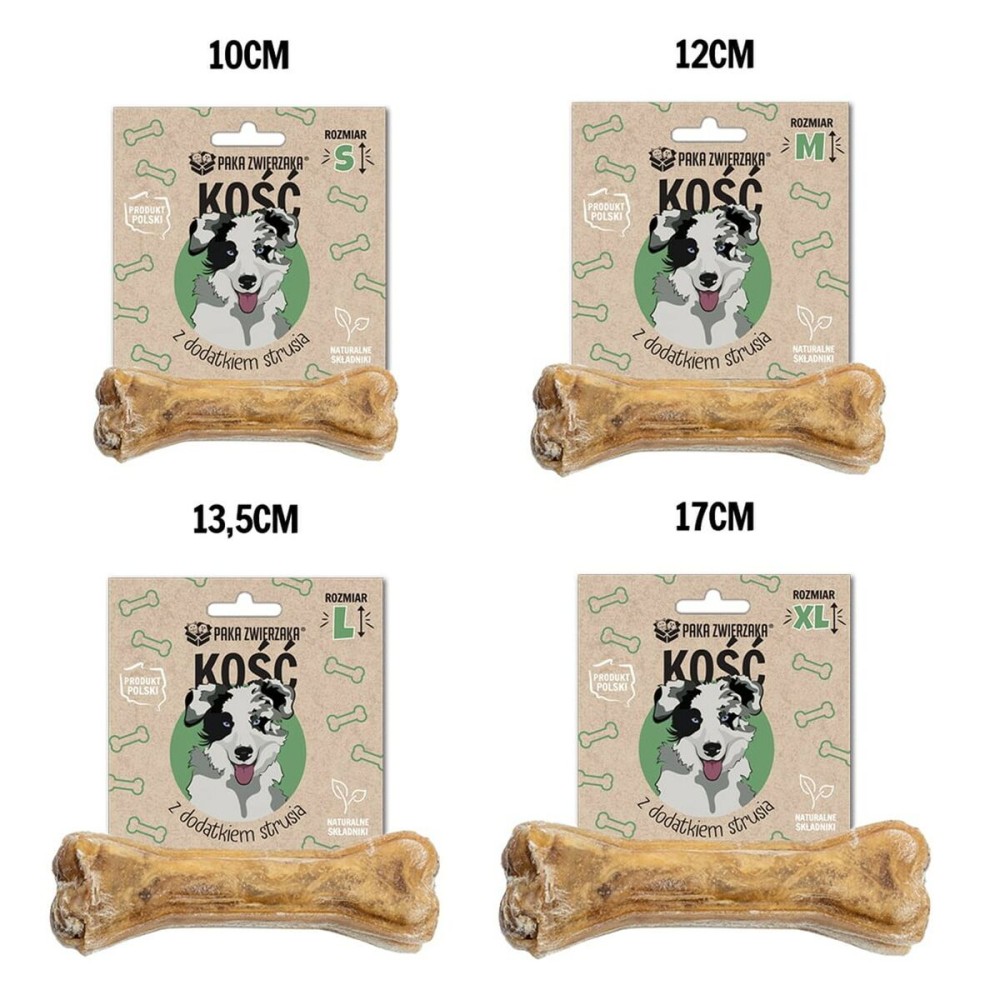Hundesnack Paka Zwierzaka Vogel Strauß 35 g