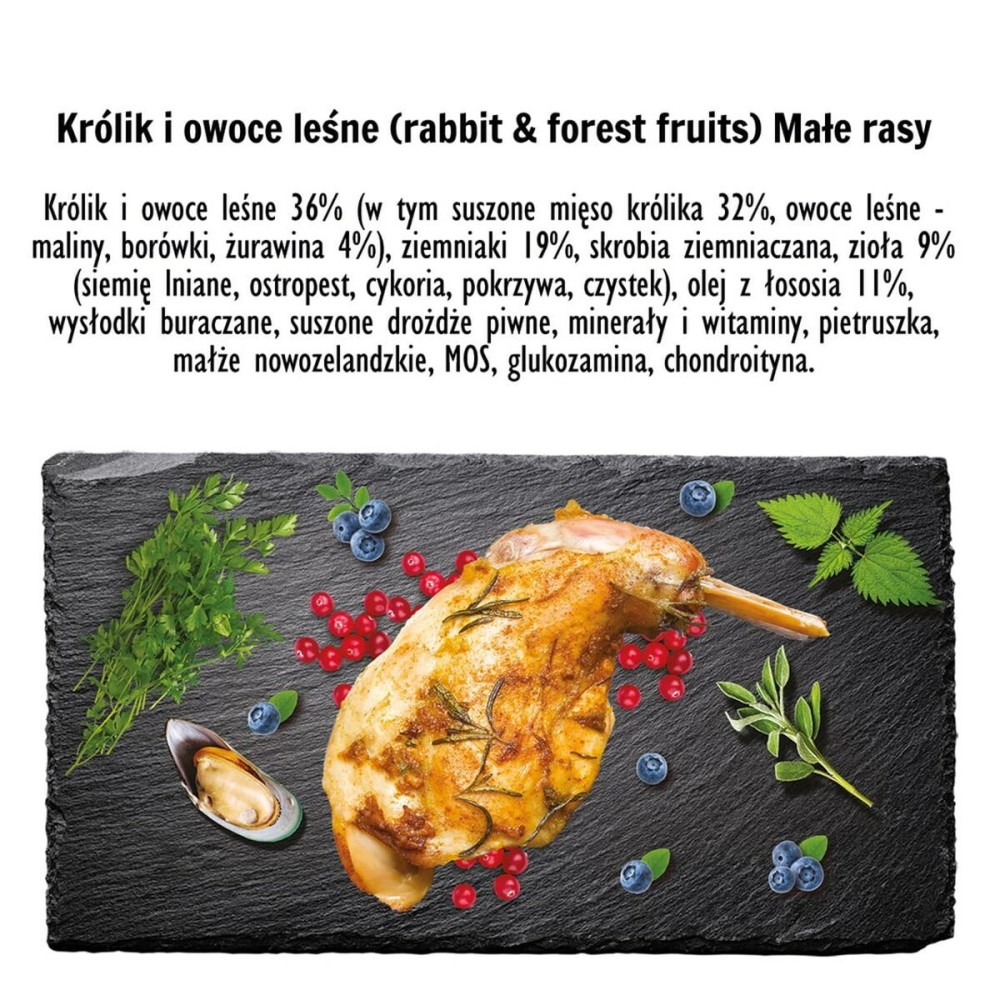 Futter Paka Zwierzaka Rabbit with forest fruits S Hase 9 kg