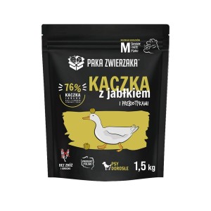 Futter Paka Zwierzaka Duck with apple M Ente 1,5 Kg