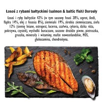 Futter Paka Zwierzaka Salmon with Baltic fish M Lachsfarben 9 kg