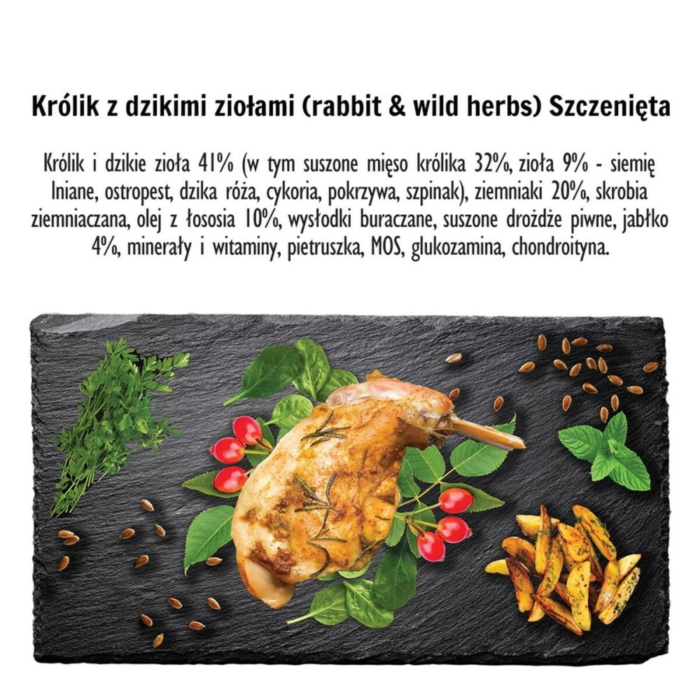 Futter Paka Zwierzaka Puppy Rabbit Hase 1,5 Kg