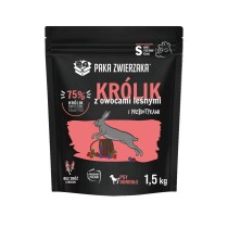 Futter Paka Zwierzaka Rabbit with forest fruits S Hase 1,5 Kg