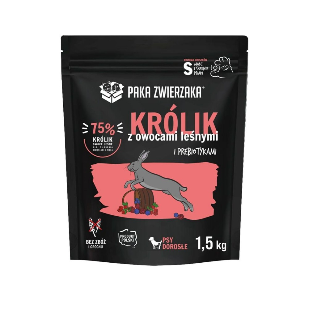 Futter Paka Zwierzaka Rabbit with forest fruits S Hase 1,5 Kg
