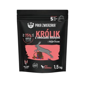 Futter Paka Zwierzaka Rabbit with forest fruits S Hase 1,5 Kg