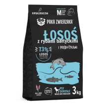 Futter Paka Zwierzaka Salmon with Baltic fish M Lachsfarben 3 Kg