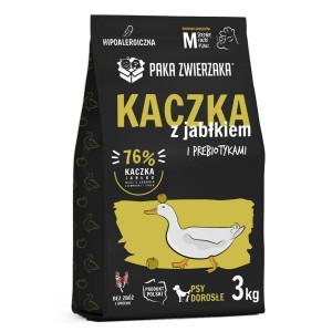 Futter Paka Zwierzaka Duck with apple M Ente 3 Kg