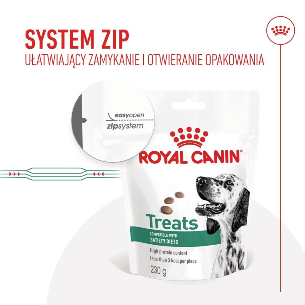 Snack pour chiens Royal Canin Dog Satiety Treats 230 g