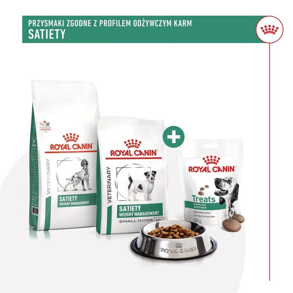 Snack pour chiens Royal Canin Dog Satiety Treats 230 g