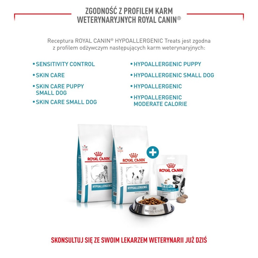 Snack pour chiens Royal Canin Hypoallergenic Treats 230 g