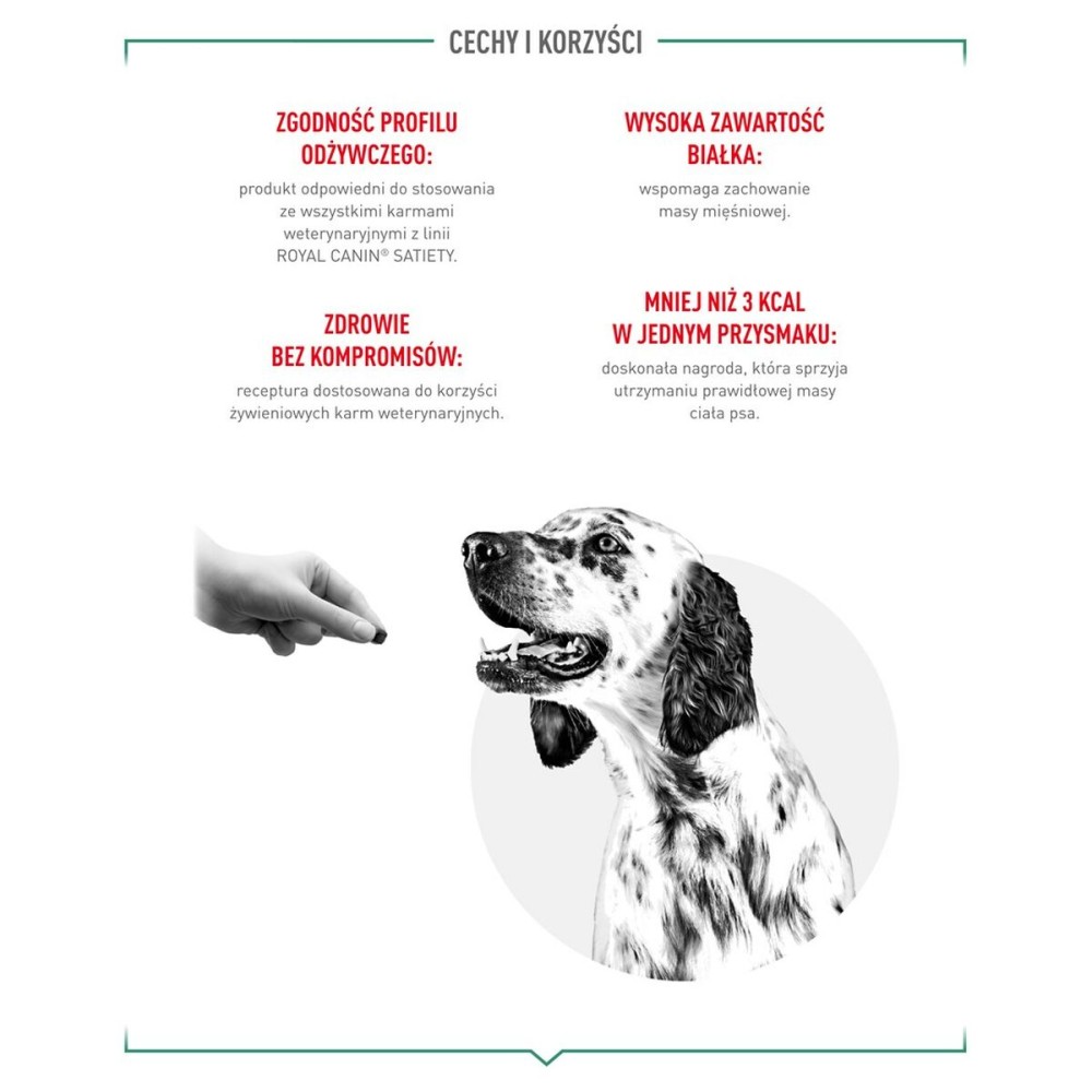 Snack pour chiens Royal Canin Dog Satiety Treats 230 g